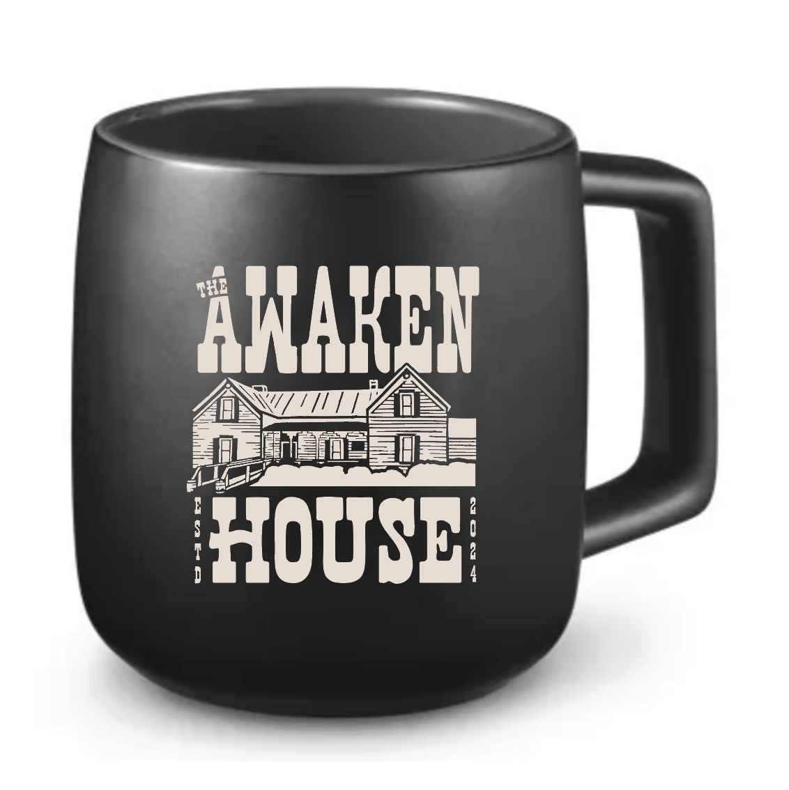 Awaken House Barrel Mug