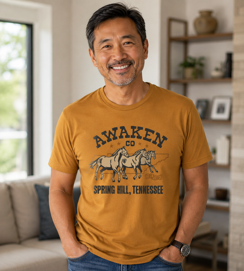 Awaken Co Horses T-Shirt