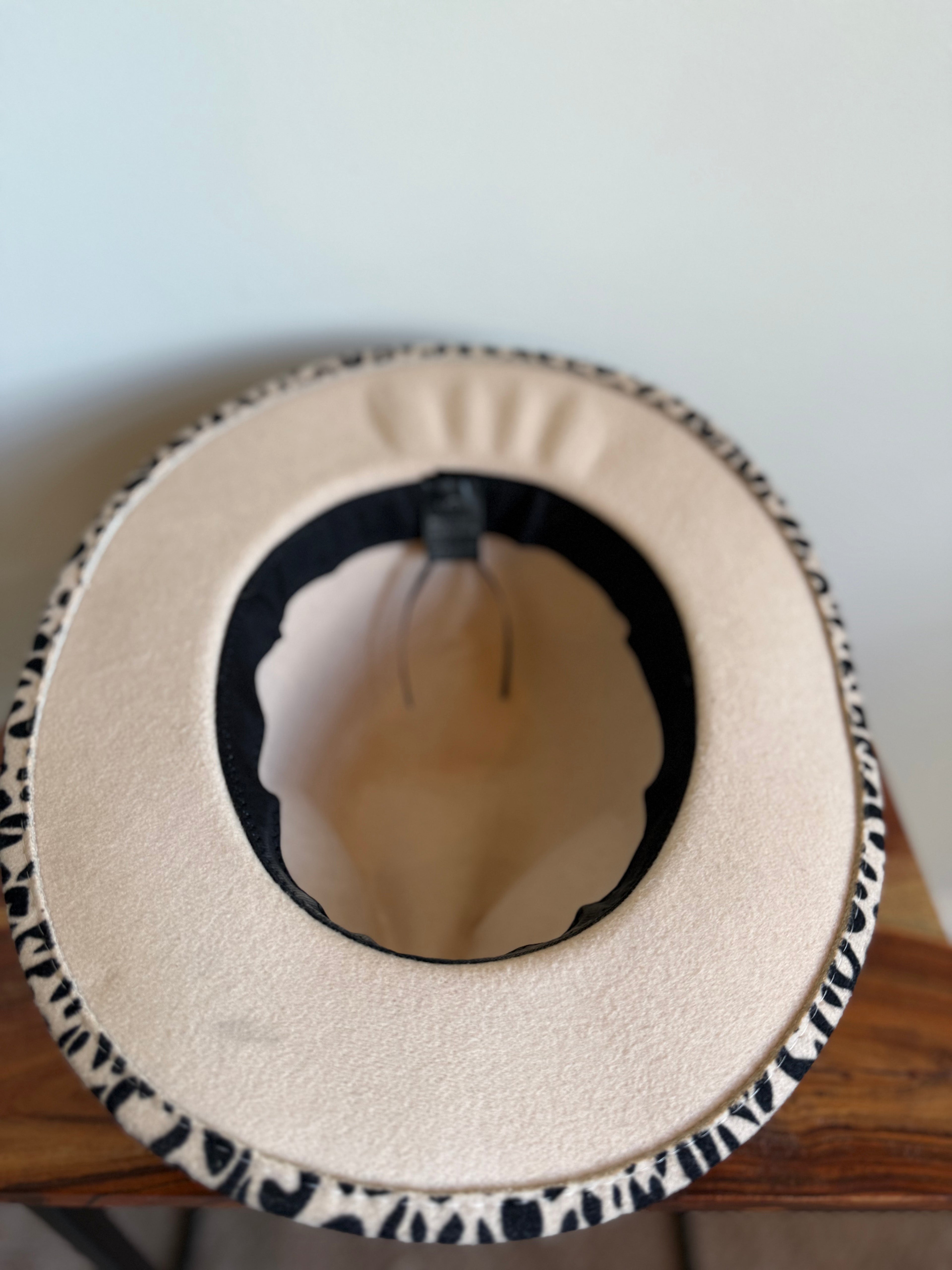 Women's Brim Hat | Leopard Print