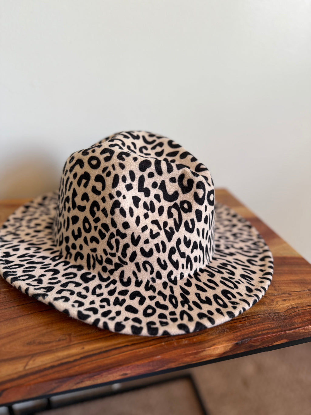 Women's Brim Hat | Leopard Print