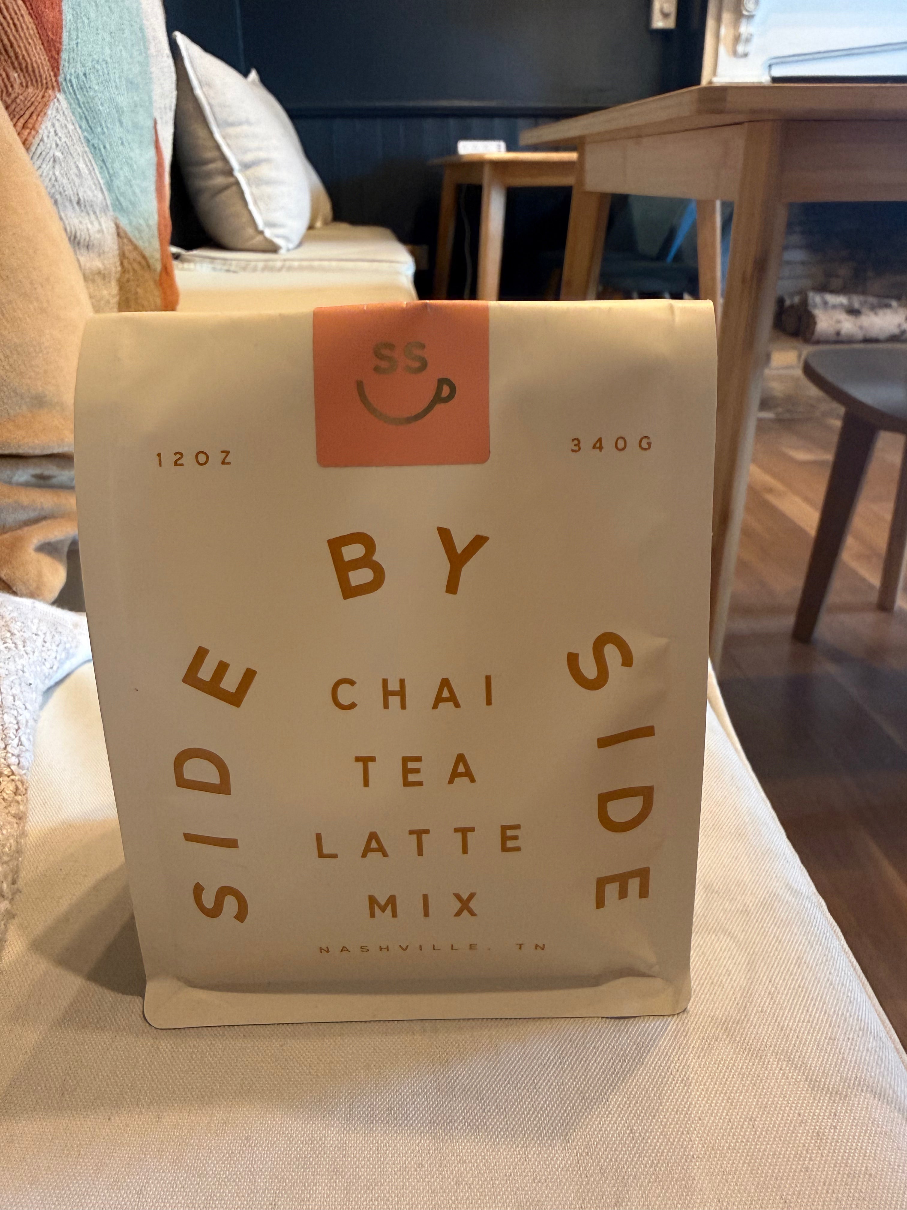 Side by Side Chai Tea Latte Mix